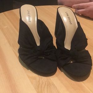 Lane and Bryant bow heels. Never worn.